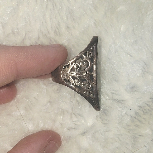 Abalone Statement Ring - Picture 2 of 7